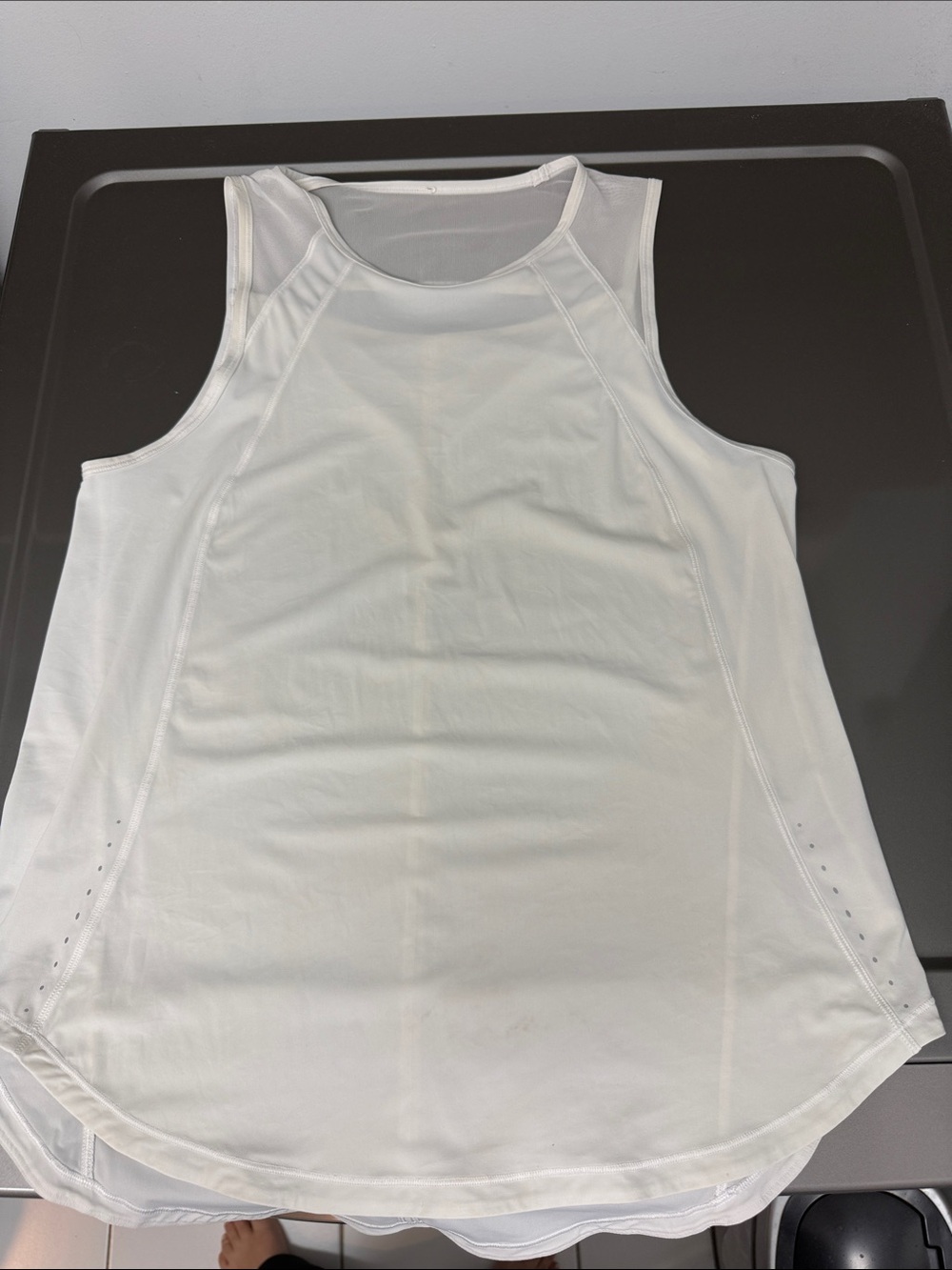 Lululemon | Sculpt White Tank Top size 10
